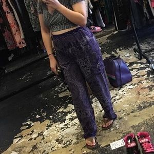 The Elephant Pants - Purple Loungers